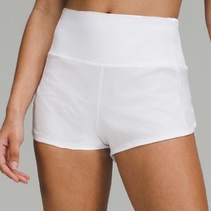 Lululemon Speed Up High Rise Shorts 2.5”